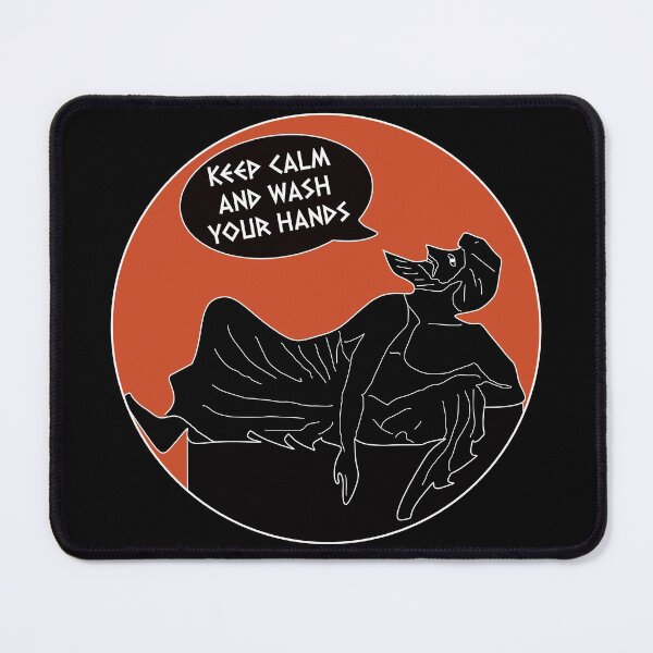 Item preview, Kepp Calm And Wash Your Hands: Guy From Ancient Greek Symposium designed and sold by Happy Puppy Print On Demand.