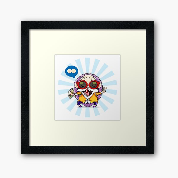 Little kamesenin Framed Art Print