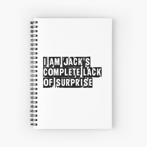 Item preview, I Am Jack's Complete Lack of Surprise - Fight Club designed and sold by koodburg.