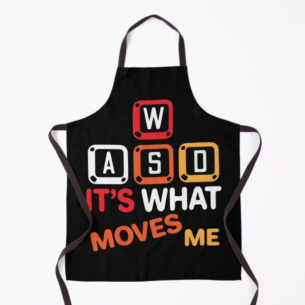 Item preview, w a s d it's what moves me gaming style designed and sold by Golden-place.