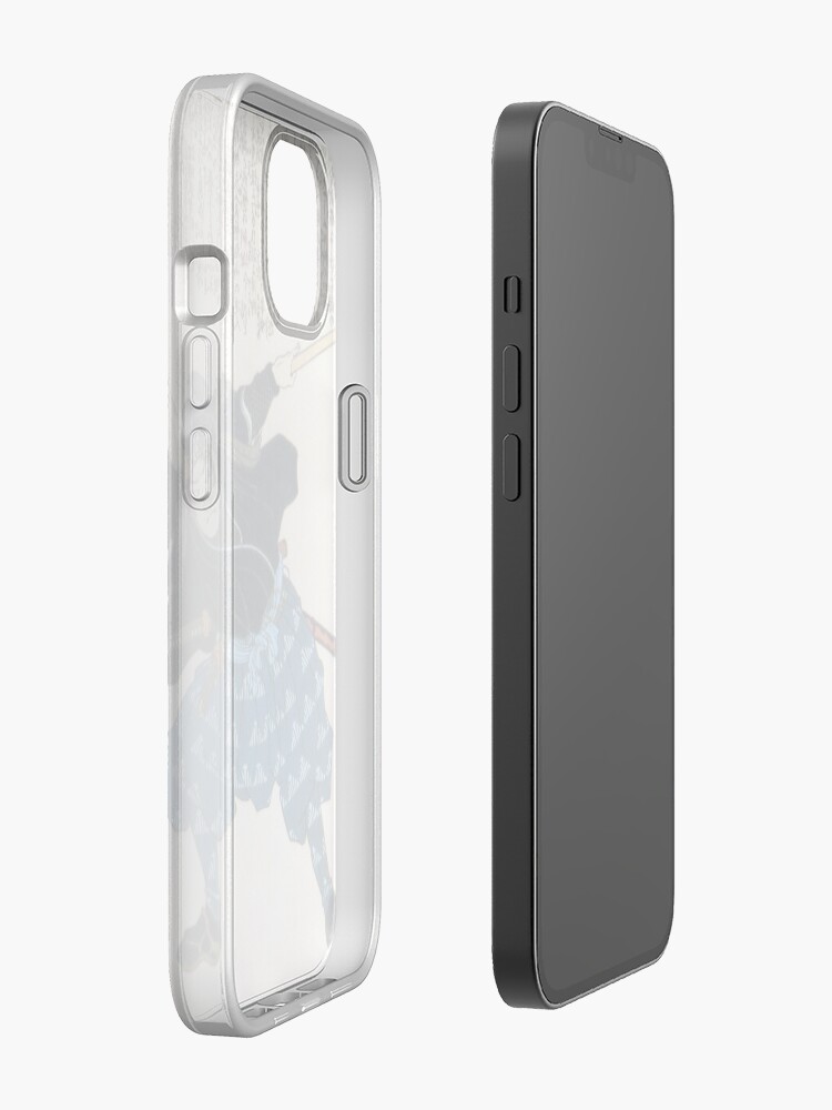 Alternate view of MUSASHI Miyamoto with two Bokken. Japanese, Samurai Warrior. iPhone Case