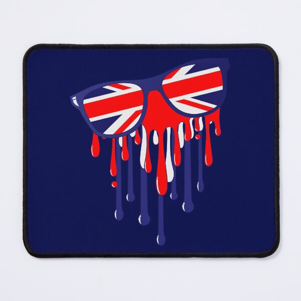 Item preview, Union Jack Londoner Dripping Paint Sunglassess designed and sold by HotHibiscus.