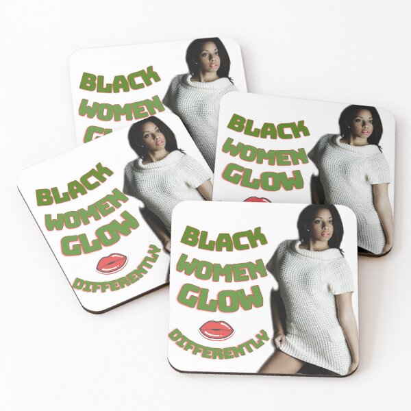 Item preview, Black women glow definently  designed and sold by Mohd wasim.