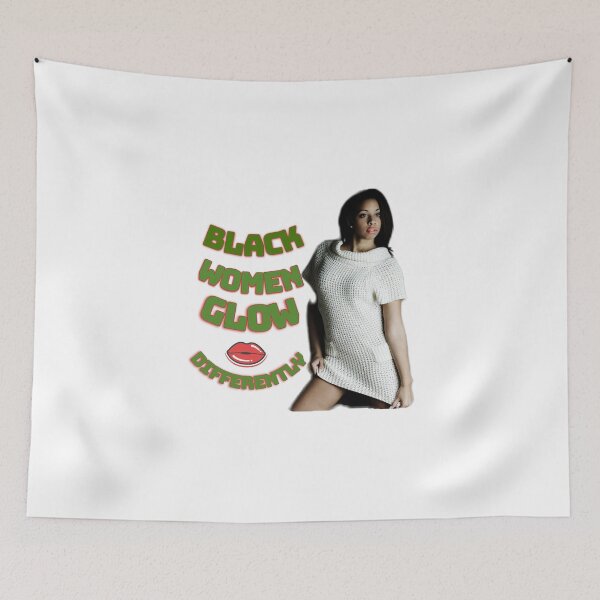 Item preview, Black women glow definently  designed and sold by Mohd wasim.