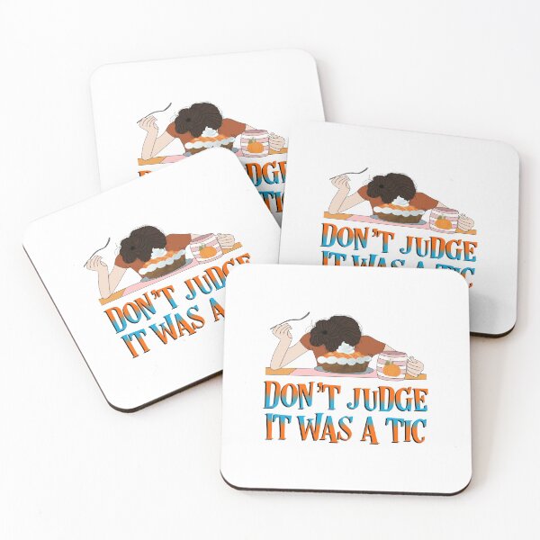 Item preview, Don’t Judge It Was A Tic , Funny Tourette Syndrome Meme  designed and sold by MJDezigns.