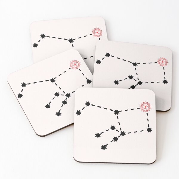 Item preview, Uttara Bhadrapada Nakshatra Hindu Vedic Sidereal Astrology Constellation designed and sold by EndlessDoodles.