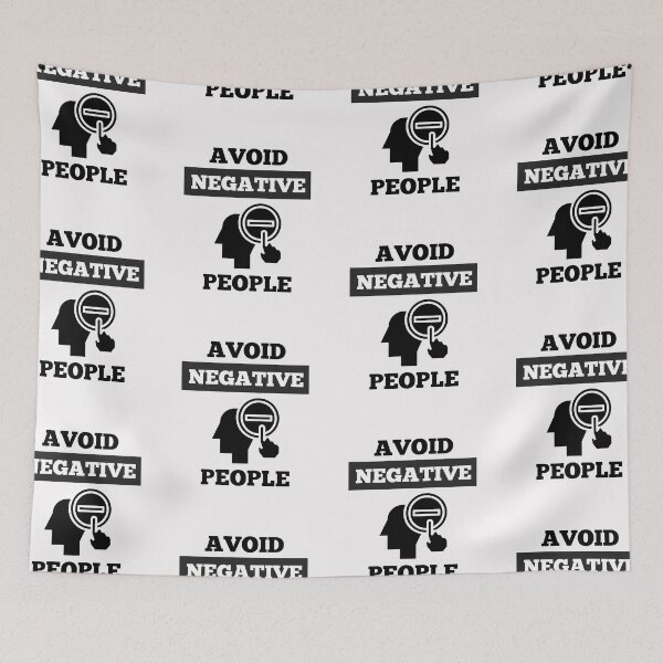 Item preview, Avoid Negative People designed and sold by BhavyaBathla.