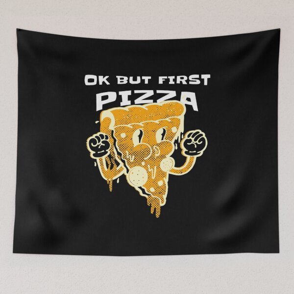Item preview, ok but first pizza designed and sold by CareyMoore.