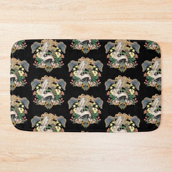 Item preview, Skunk Cool Black And White Animal Vintage In Mirror Image Surrounding designed and sold by TrulyEpoque.