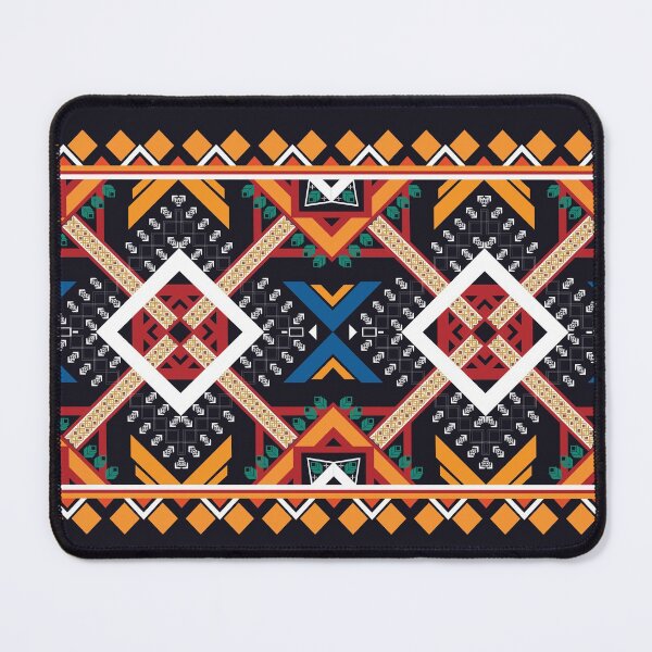 Item preview, colorful ethnic geometric pattern designed and sold by GeomePattern.