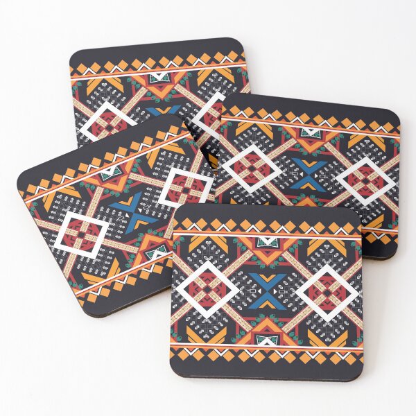 Item preview, colorful ethnic geometric pattern designed and sold by GeomePattern.