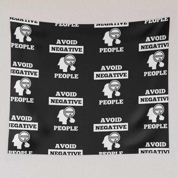 Item preview, Avoid Negative People designed and sold by BhavyaBathla.