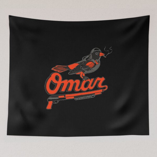 Item preview, Omar-The-Wire-Baltimore-Oriole-ao-trang designed and sold by CareyMoore.