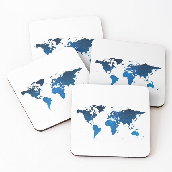 Item preview, Cosmic World Map Background  designed and sold by Kiki Art.