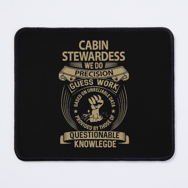 Item preview, Cabin Stewardess T Shirt - We Do Precision Gift Item Tee designed and sold by oltonomer8.