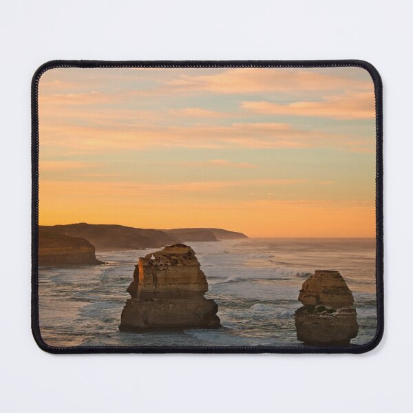 Item preview, Gog and Magog Seastacks at Sunrise designed and sold by Catherine Reading.