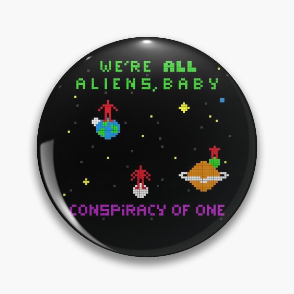 Item preview, Aliens designed and sold by Nate Eggins (Conspiracy of One).