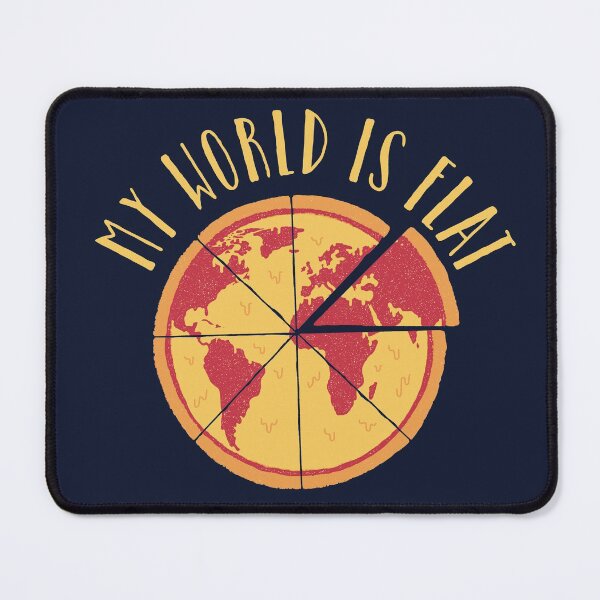 Item preview, My World Is Flat designed and sold by DinoMike.