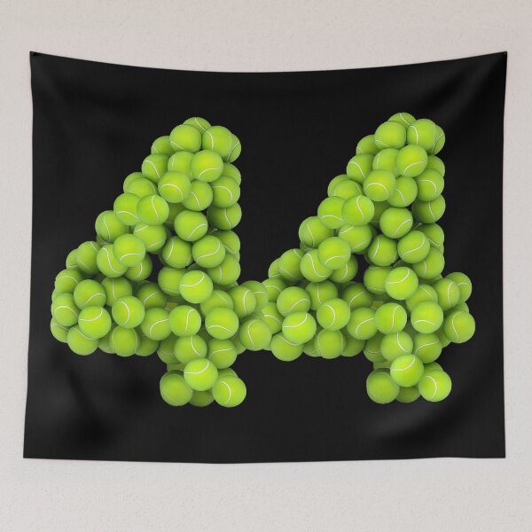 Item preview, Tennis Player Number 44 - Tennis Sports forty-four Game Set Match 44 designed and sold by elhefe.