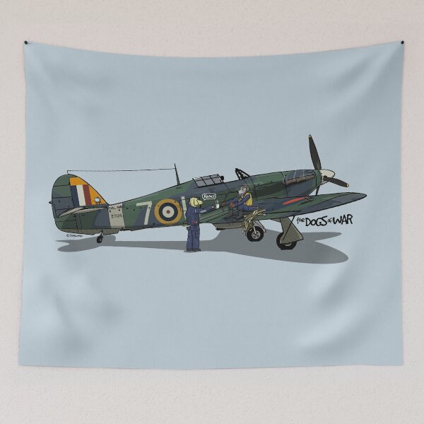 Aperçu de l'œuvre Les chiens de guerre : Hawker Hurricane créée et vendue par siege103.