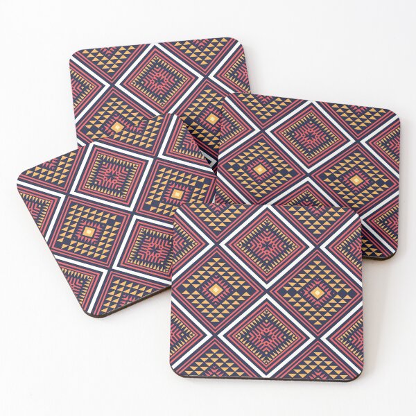 Item preview, colorful ethnic geometric pattern designed and sold by GeomePattern.