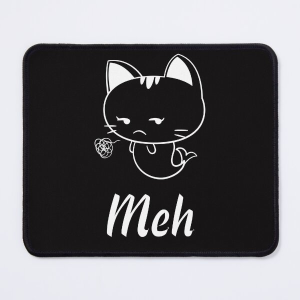 Item preview, Funny meh cat designed and sold by Seekdesigns6.