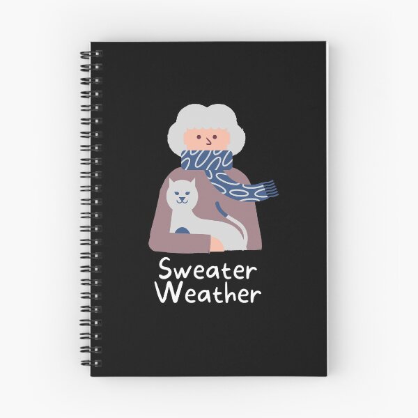 Item preview, Sweater Weather Christmas Cat designed and sold by Kokumber Creations.