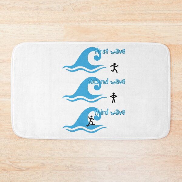 Item preview, Covid waves designed and sold by The Agreeable Raven.