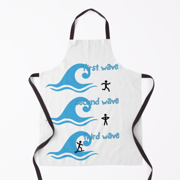 Item preview, Covid waves designed and sold by The Agreeable Raven.