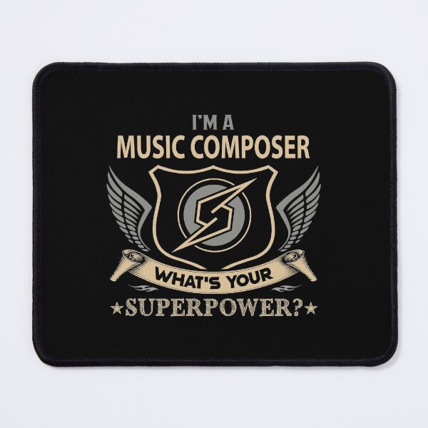 Item preview, Music Composer T Shirt - Superpower Job Gift Item Tee designed and sold by erstrudy75.