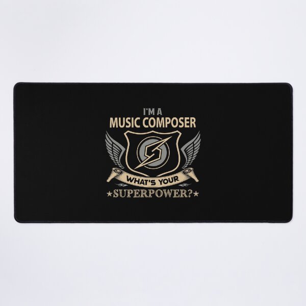 Item preview, Music Composer T Shirt - Superpower Job Gift Item Tee designed and sold by erstrudy75.