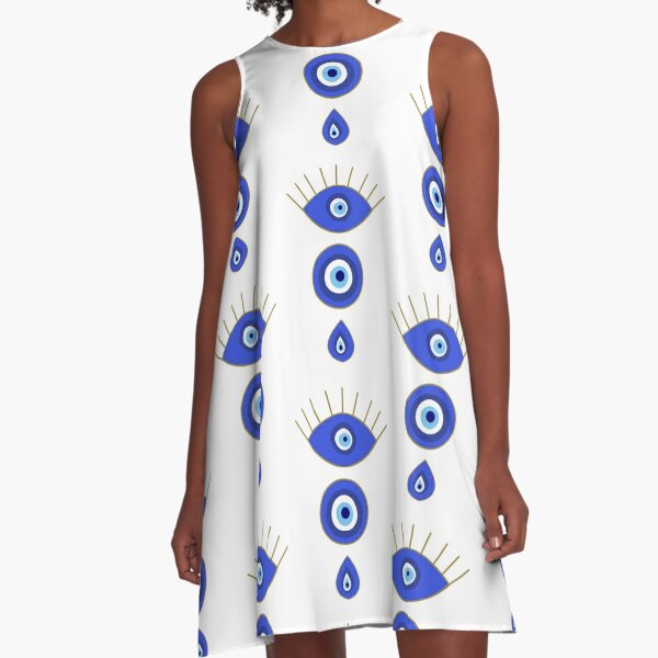 Zara fashion eye dress