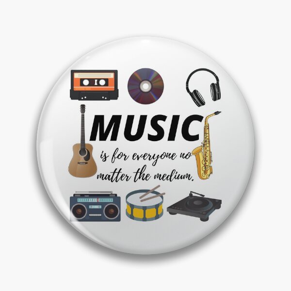 Artikelvorschau, Musik ist für alle da. entworfen und verkauft von JockArts.