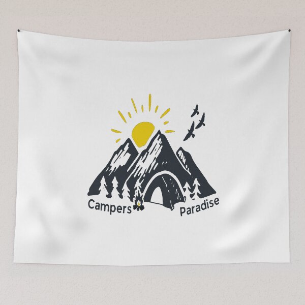 Item preview, Camping - Campers Paradise designed and sold by JackLamel.