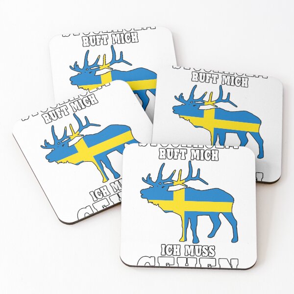Item preview, Stockholm is calling me I have to go - Moose flag designed and sold by redshirtz.