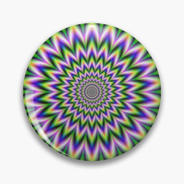 Item preview, Star Flower in Green Blue and Violet Eye Bender designed and sold by Golden-Peace.