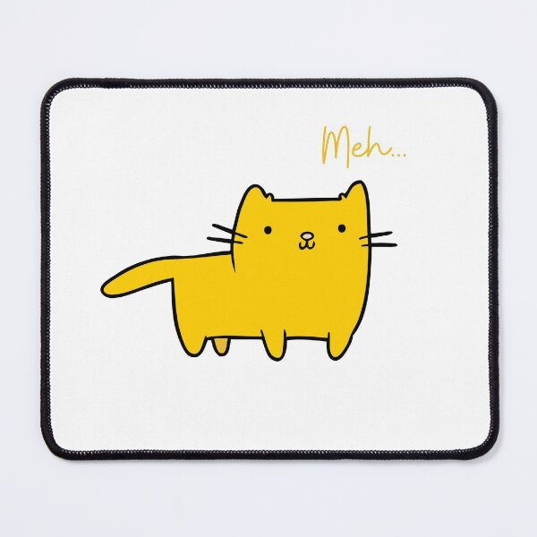 Item preview, Funny meh cat for cat lovers  designed and sold by Hakimy Design.