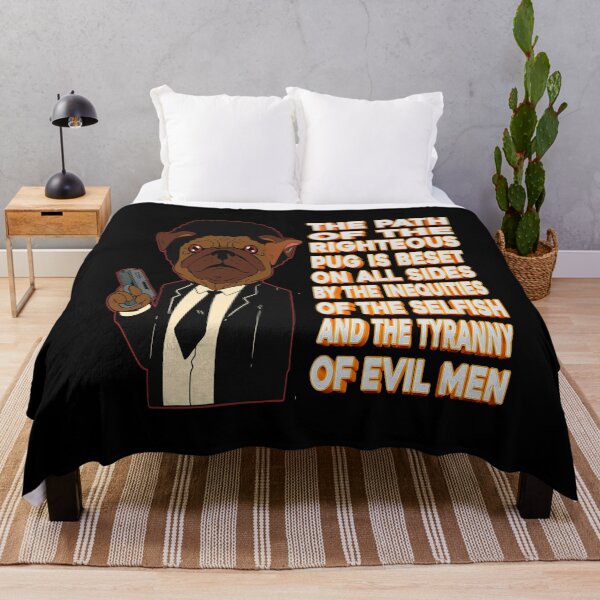 Item preview, PUG FICTION PARODY - PUG LIFE FUNNY QUOTE designed and sold by PhillDaPhlava.