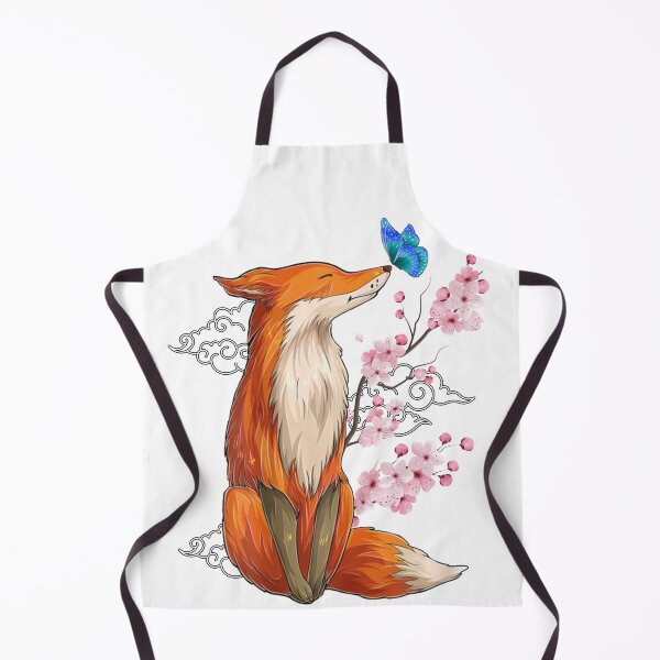 Item preview, Japanese Fox Cherry blossom Flower sakura trees Kawaii designed and sold by IEXART.