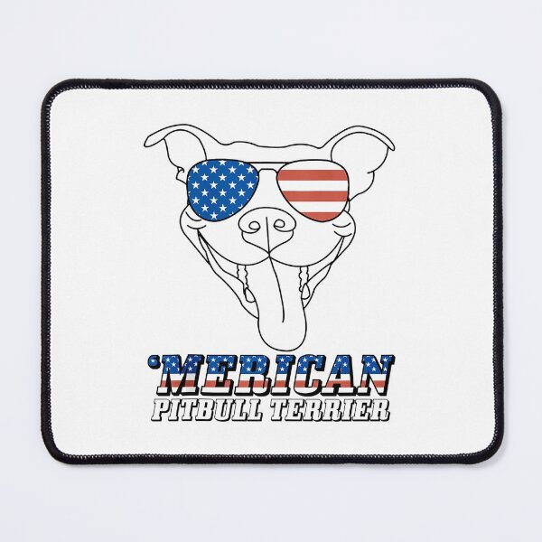 Item preview, 4th Of July American Flag Pitbull Funny designed and sold by wowart4u.