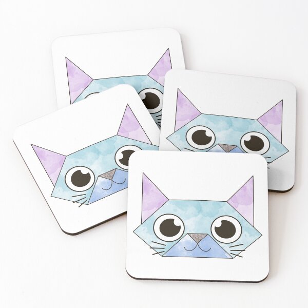 Item preview, Origami cute cat  designed and sold by Aline Albuquerque.
