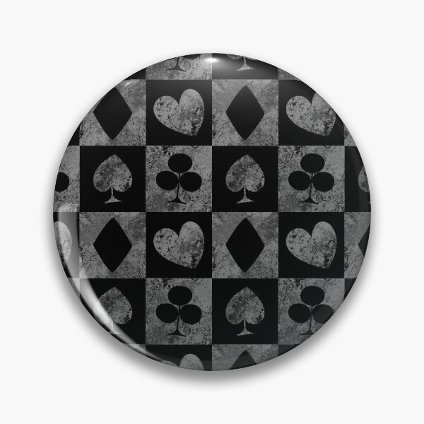 Item preview, Card Suit Symbol Dark Pattern designed and sold by DeneboArt.