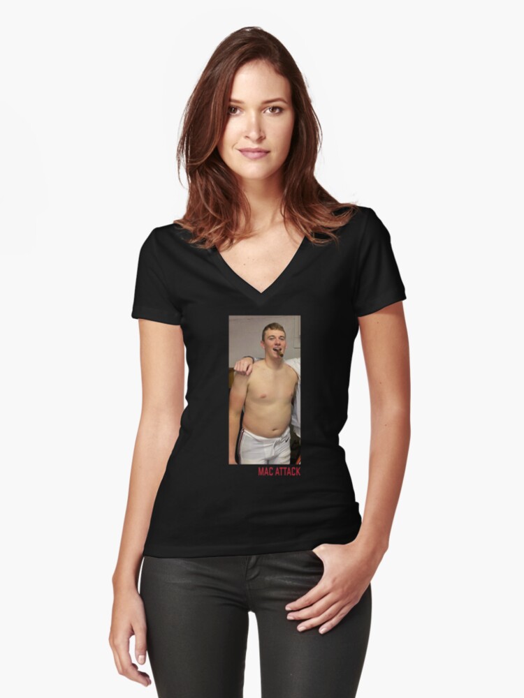 Mac Jones Mac Attack Shirtless With Cigar New England Football Fan T Shirt