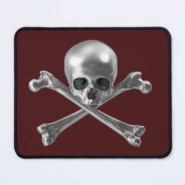 Item preview, Long John Silver Pirate Skull And Bones designed and sold by Ruby Jackson.