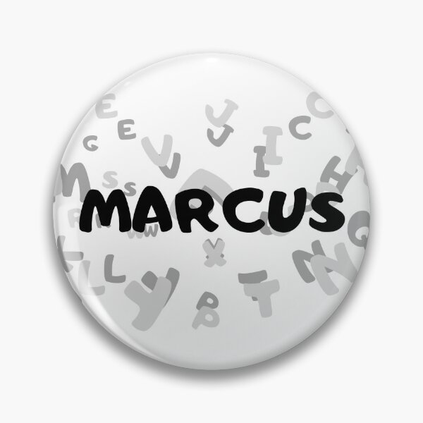 Artikelvorschau, Der Name Marcus entworfen und verkauft von Initial-Inlook.