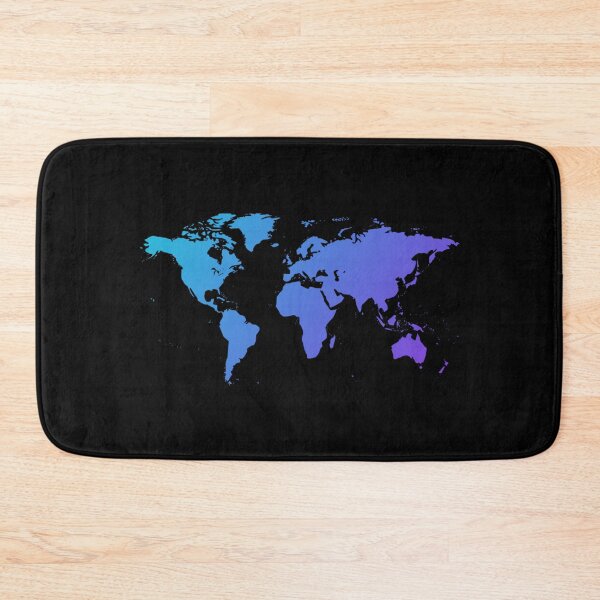 Item preview, World Map Background with Gradient Color designed and sold by Kiki Art.