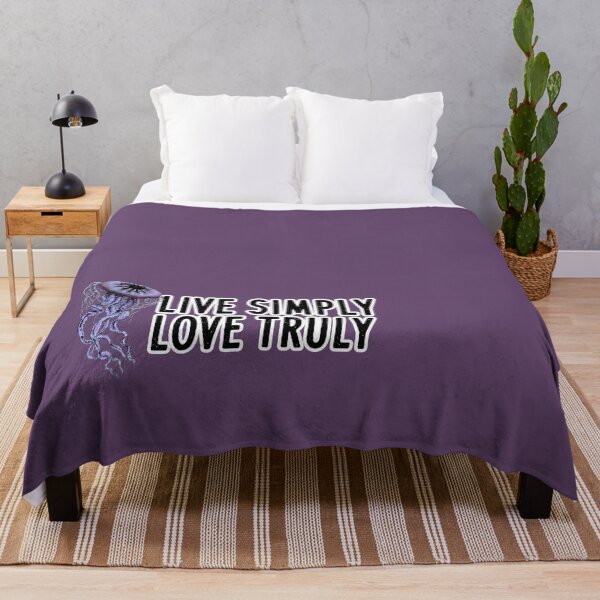 Item preview, Live simply love truly jellyfish designed and sold by lazarosdesign.