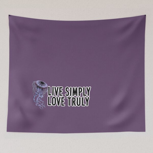 Item preview, Live simply love truly jellyfish designed and sold by lazarosdesign.