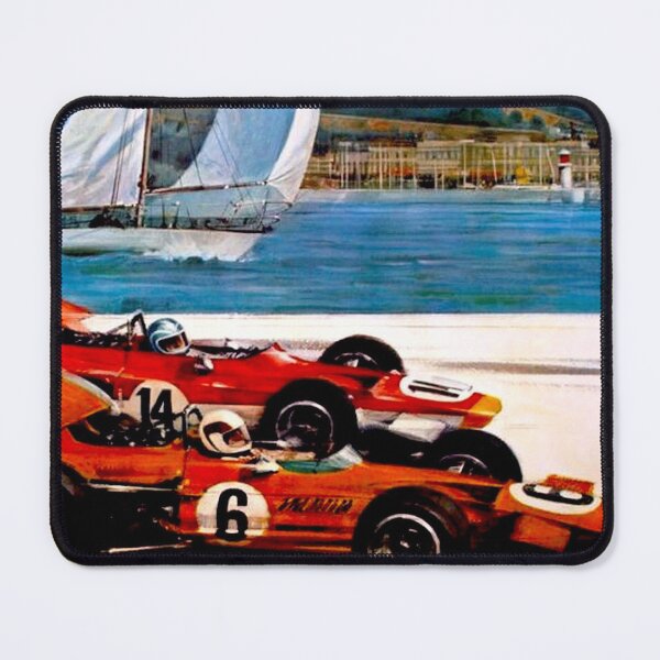 Item preview, MONACO : Vintage 1970 Auto Racing Advertising Print designed and sold by posterbobs.