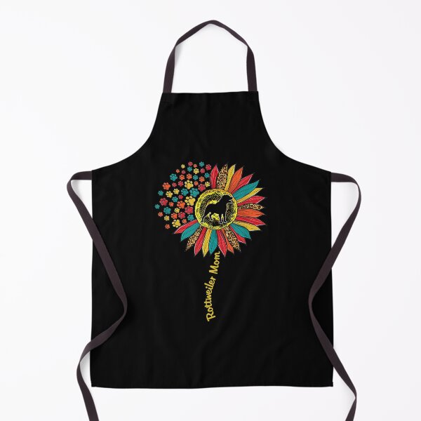 Item preview, Rottweiler Lover Sunflower Leopard Print designed and sold by leonavi.